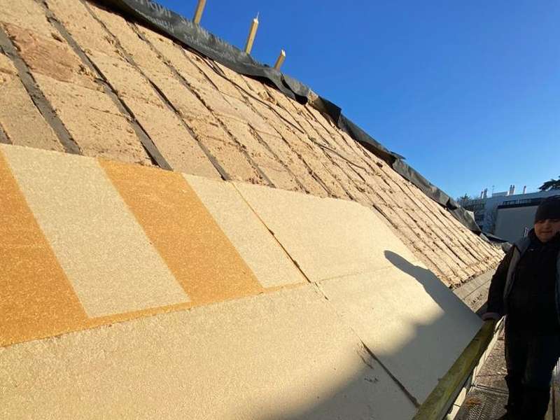 Isolation toiture (sarking)